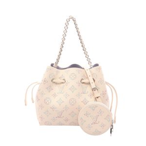 [Pre-owned] Louis Vuitton LOUIS VUITTON Bella Mahina 2WAY Handbag M2A168 Link Quartz Leather Bella Women's Unused