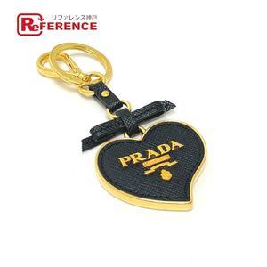 PRADA 사피아노 토이즈 하트 키링 트릭 하트 키홀더/키링