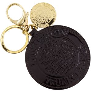 LOUIS VUITTON 포르트 클레 롱 T&B 키홀더/키링 백 참 M93604 베르니 아마란트 보르도 여성용 [중고]