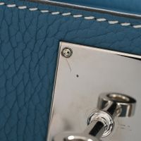 【中古】エルメスHERMES ショルダーバッグ ジプシエール31 トリヨンクレマンス ブルージーン