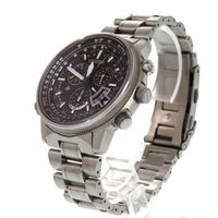 美品 シチズン プロマスター BY0080-57E チタン ブラック エコドライブ 腕時計 黒 1630【中古】CITIZEN