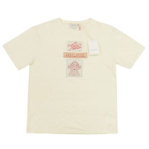 近全新 Gucci 575114 棉質淺黃色短袖T卹 1486 [二手] GUCCI