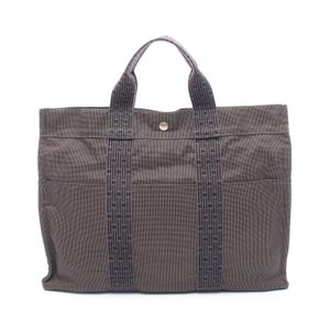 【중고】 Hermes 에르메스 토트백 에르라인 MM 그레이 캔버스 에르라인 토트 MM 그레이 유니섹스 Used B