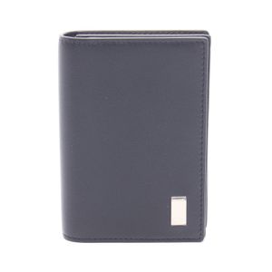 [Used] Dunhill SIDECAR Business Card Holder DU19F2F47AT001R Leather Business Card Holder Men's New