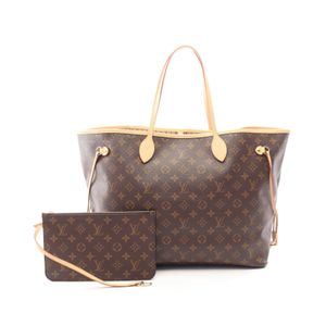 [중고] LOUIS VUITTON 토트백 네버풀 GM 모노그램 M46978 PVC 코팅 캔버스 레더 네버풀 GM 여성용 미사용