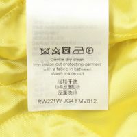 [중고] LOUIS VUITTON 스타디움 재킷 바시티 재킷 RW221W JG4 FMVB12JG4 실크 레더 스타디움 재킷 여성용 미사용