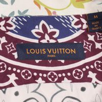 [중고] LOUIS VUITTON 모노그램 플라워 페이즐리 긴팔 셔츠 RM222 RB8 HS72W 실크 모노그램 플라워 실크 셔츠 남성용 Used B