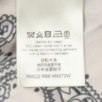 [중고] LOUIS VUITTON 모노그램 플라워 페이즐리 긴팔 셔츠 RM222 RB8 HS72W 실크 모노그램 플라워 실크 셔츠 남성용 Used B