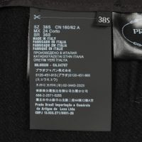 【二手】Prada PRADA 半身裙 安全別針 皮革貼片 P171XE 羊毛裹身裙 女款 二手 A