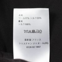 【二手】迪奧連身裙，CD紐扣連身裙，111R07A1166，羊毛真絲混紡，CD紐扣連身裙，女款，全新未使用