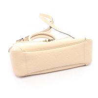 【二手】LOUIS VUITTONTrianon PM Monogram Empreinte Crème 兩用手提包 M46503 奶油色皮革 Trianon PM 女士二手 A