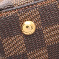 【二手】路易威登LOUIS VUITTON LV Riverside Damier Ebene Noir 2WAY 手提包 N40050 Noir PVC塗層帆布皮革 LV Riverside