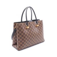【二手】路易威登LOUIS VUITTON LV Riverside Damier Ebene Noir 2WAY 手提包 N40050 Noir PVC塗層帆布皮革 LV Riverside
