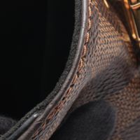 【二手】路易威登LOUIS VUITTON LV Riverside Damier Ebene Noir 2WAY 手提包 N40050 Noir PVC塗層帆布皮革 LV Riverside
