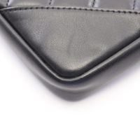 【二手】香奈兒 (Chanel) CHANEL 單肩包 Cambon 系列小號 A25177 黑色皮革 Cambon 系列小號手拿包 女士二手 A