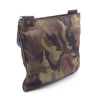 [중고] Prada PRADA 숄더백 TESSUTO CAMOUFL VA035M 카키/브라운 카무플라주 나일론 사피아노 레더 숄더백 여성용 Used B