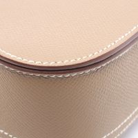 [Used] Hermes HERMES Shoulder Bag Della Cavalleria Mini Etoupe 082226CK Etoupe Leather Della Cavalleria Mini Etoupe Women's