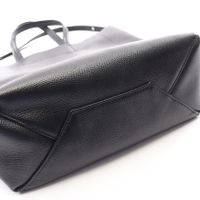 [Used] Celine CELINE Tote Bag Vertical Small Cabas 2WAY 176183 Black Leather Vertical Cabas Small Women's Used B