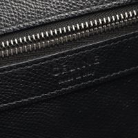 [Used] Celine CELINE Tote Bag Vertical Small Cabas 2WAY 176183 Black Leather Vertical Cabas Small Women's Used B