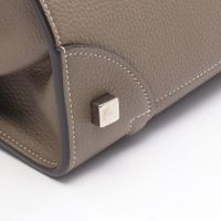 [중고] CELINE 러기지 미니 쇼퍼 손가방 그레이지 레더 러기지 미니 쇼퍼 여성용 Used A