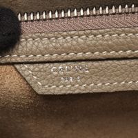 [중고] CELINE 러기지 미니 쇼퍼 손가방 그레이지 레더 러기지 미니 쇼퍼 여성용 Used A