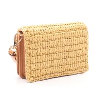 [Used] Prada PRADA Shoulder Bag CROCHET TRAIANGO 1MR0242CYCF0018 Leather Shoulder Bag Women's New