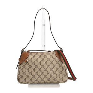 [중고] Gucci 구찌 GG 엠블럼 스몰 숄더백 815218