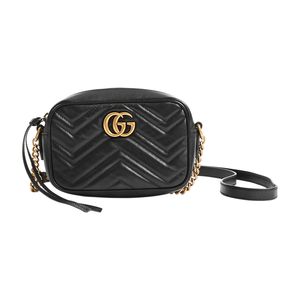 [중고] Gucci 구찌 GG 마몬트 스몰 카메라백 448065