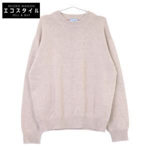 Prada [成色極佳/國內正品/2025款] UMB674 Re-Cashmere 圓領毛衣，100% 羊絨，圓領針織衫，尺寸 52 [二手]