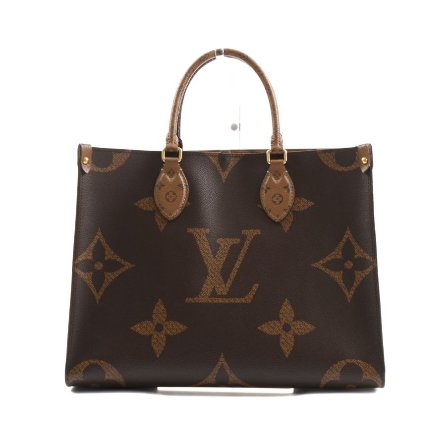 【中古】ルイヴィトンLOUIS VUITTON ハンドバッグ オンザゴーMM M45321 ブラウン
