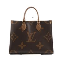【中古】ルイヴィトンLOUIS VUITTON ハンドバッグ オンザゴーMM M45321 ブラウン