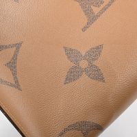 【中古】ルイヴィトンLOUIS VUITTON ハンドバッグ オンザゴーMM M45321 ブラウン