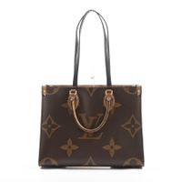 【中古】ルイヴィトンLOUIS VUITTON ハンドバッグ オンザゴーMM M45321 ブラウン