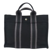 Hermes Fourre-Tout PM 手提包，棉帆布 [二手]