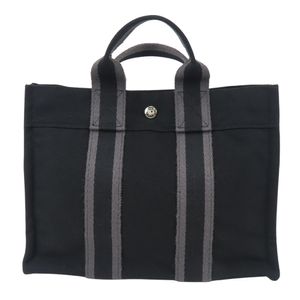 Hermes Fourre-Tout PM 手提包，棉帆布 [二手]