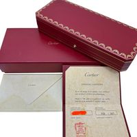 卡地亞/Cartier Damour XS 1P 鑽石 0.04 克拉 K18PG 粉金手鍊 1.3 克 16.5 公分 女士款 [二手]