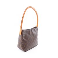 [중고] LOUIS VUITTON 숄더백 루핑MM 모노그램 M51146 PVC 코팅 캔버스 레더 루핑MM 여성용 Used B