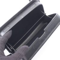 [Used] Dior Shoulder Bag DIAL DIOR ULTRA Small Black Leather Messenger Bag Men's Used B