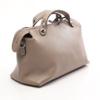 【二手】Fendi FENDI BY THE WAY 中 2WAY 灰褐色皮革女士手提包