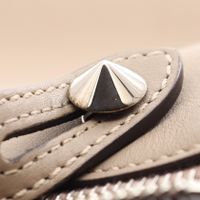 【二手】Fendi FENDI BY THE WAY 中 2WAY 灰褐色皮革女士手提包