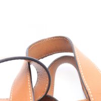【中古】 ロエベ LOEWE ハンドバッグ ハンモック ミディアム 2WAY ブラウン レザー ハンモック ミディアム レディース Used B