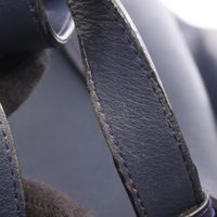 [중고] LOEWE 핸드백 HAMMOCK SMALL 해먹 스몰 2WAY 네이비 레더 여성용 Used B