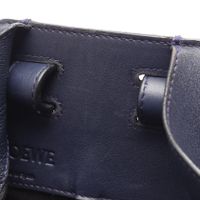 [중고] LOEWE 핸드백 HAMMOCK SMALL 해먹 스몰 2WAY 네이비 레더 여성용 Used B