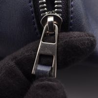 [중고] LOEWE 핸드백 HAMMOCK SMALL 해먹 스몰 2WAY 네이비 레더 여성용 Used B