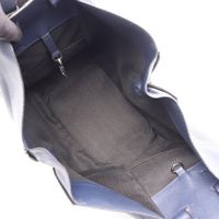 [중고] LOEWE 핸드백 HAMMOCK SMALL 해먹 스몰 2WAY 네이비 레더 여성용 Used B