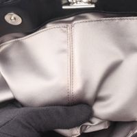 [Used] Chanel CHANEL Tote Bag Patent Toilette Funny Tweed Black Vinyl Wool Matelassé Chain Tote Women's Used B