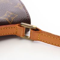 【중고】 LOUIS VUITTON 숄더백 트로터 모노그램 M51240 PVC 코팅 캔버스 레더 트로터 여성용 Used B