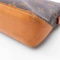 【중고】 LOUIS VUITTON 숄더백 트로터 모노그램 M51240 PVC 코팅 캔버스 레더 트로터 여성용 Used B
