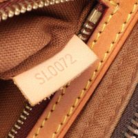 【중고】 LOUIS VUITTON 숄더백 트로터 모노그램 M51240 PVC 코팅 캔버스 레더 트로터 여성용 Used B