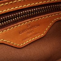 【중고】 LOUIS VUITTON 숄더백 트로터 모노그램 M51240 PVC 코팅 캔버스 레더 트로터 여성용 Used B